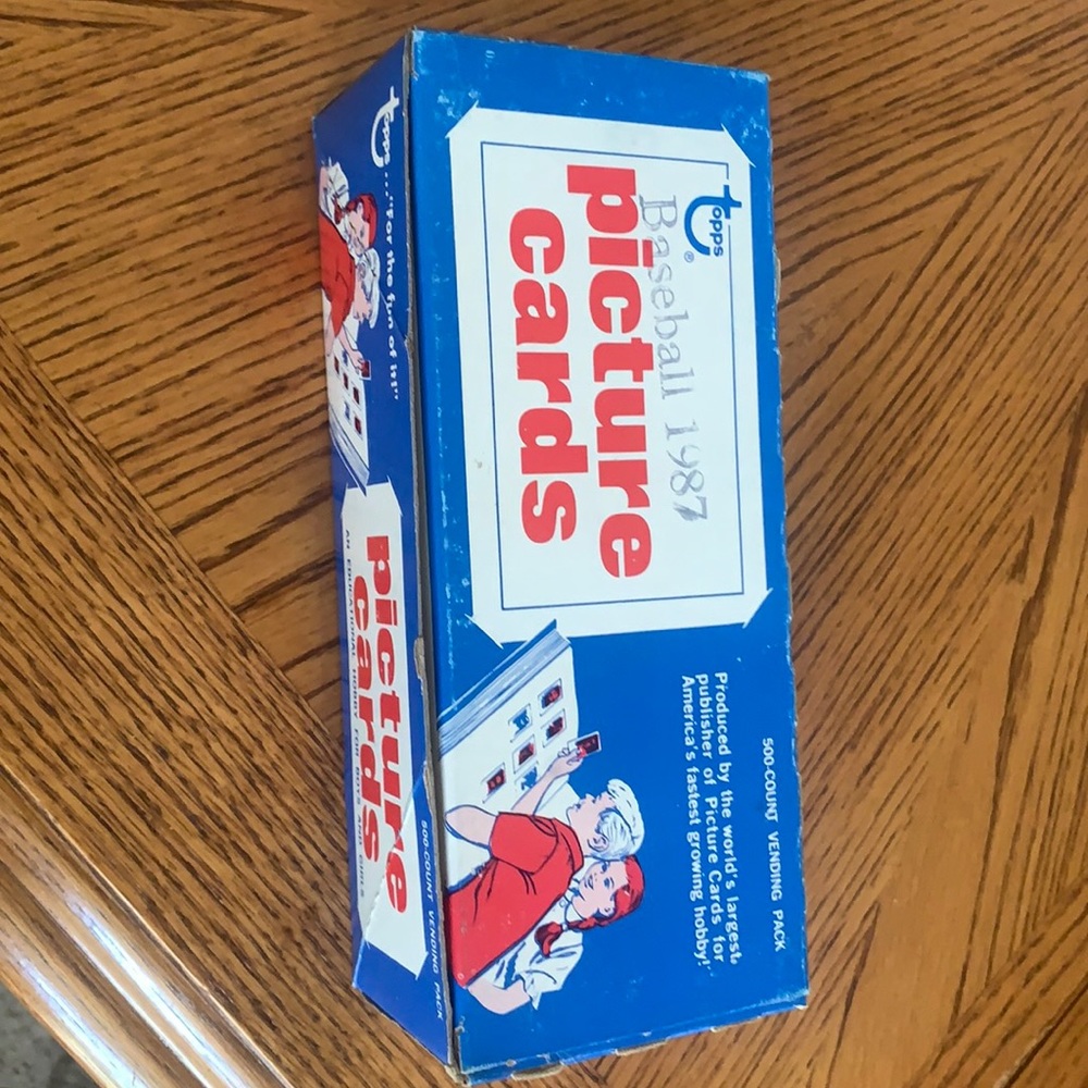 1987 topps. Baseball picture cards
